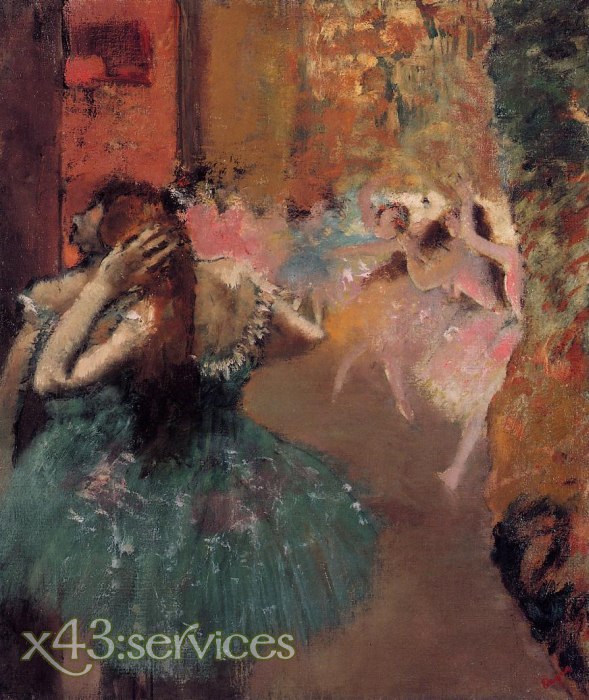 Edgar Degas - Balletszene